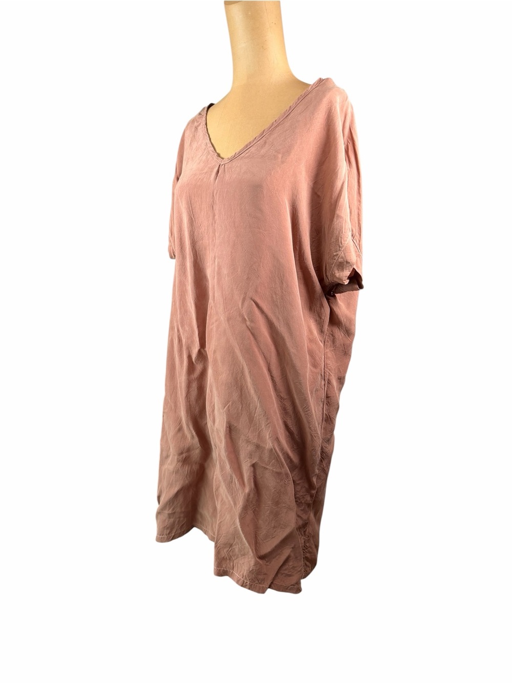HARD TAIL 100% Cupra Taupe Dress